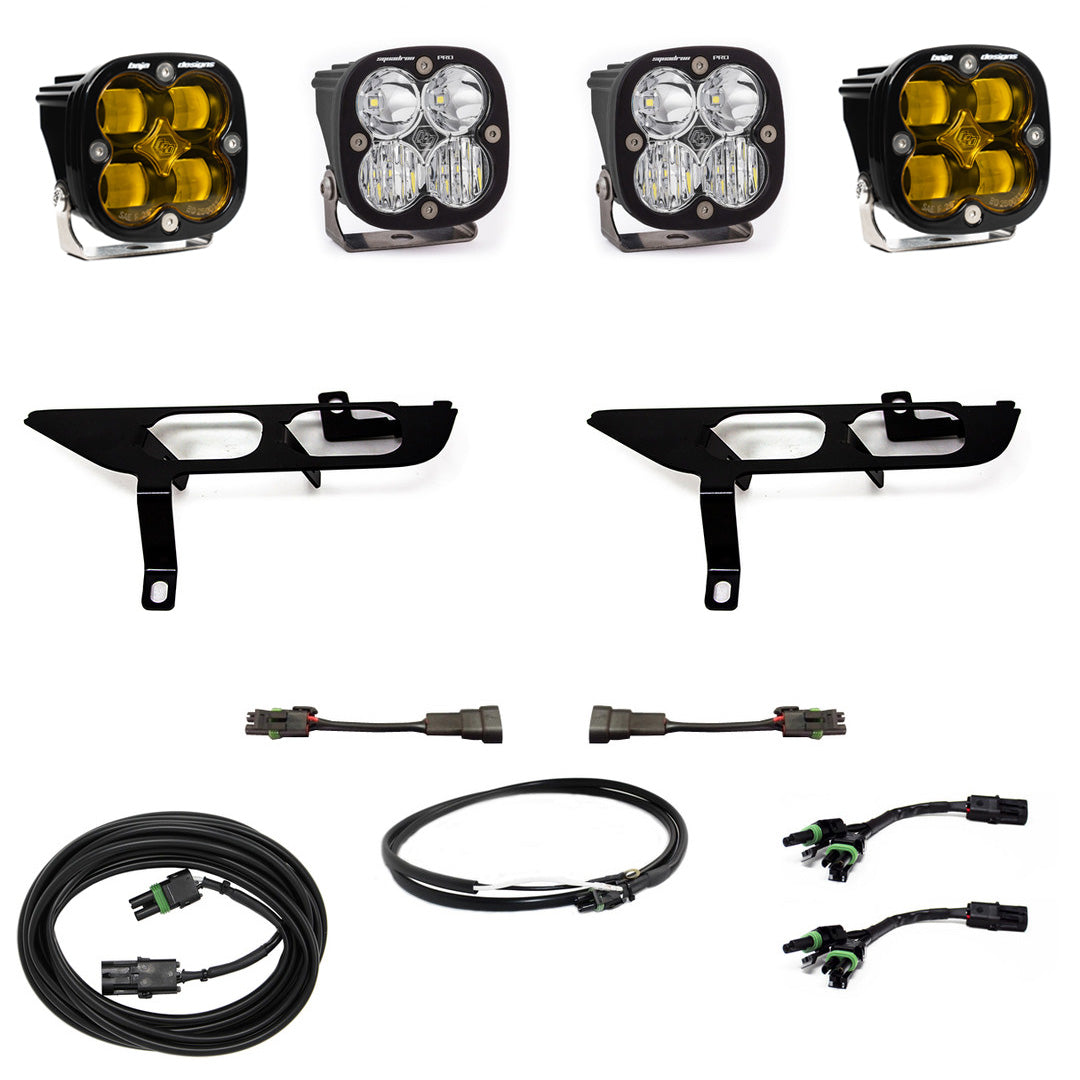 Ford, F150, (21-On), FPK, SAE Baja Amber/Sport DC, Up w/o DRL