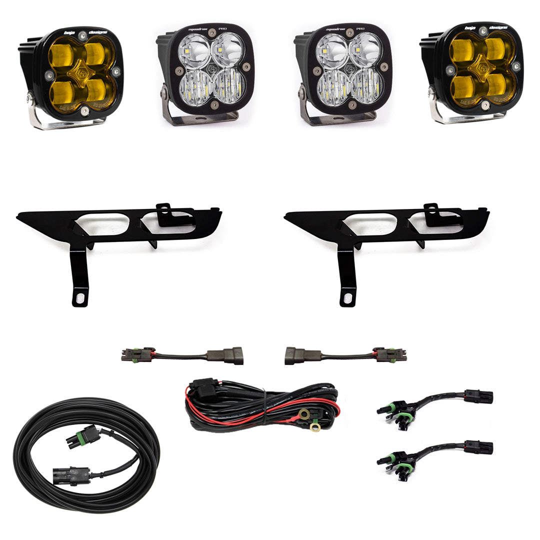 Ford, F150, (21-On), FPK, SAE Baja Amber/Sport DC w/o DRL