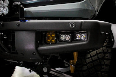 Bronco Baja Amber SAE Fog Pocket Kit 21-Up Ford Bronco