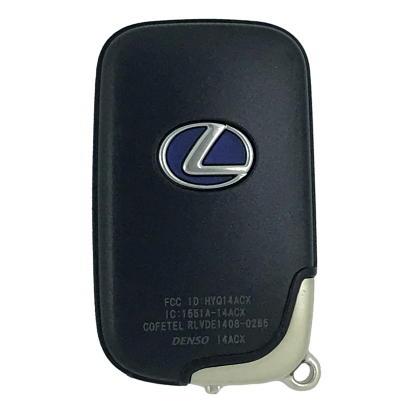 Lexus 2010-2015 OEM 4 Button Smart Key Remote with Hatch HYQ14ACX / GNE 5290