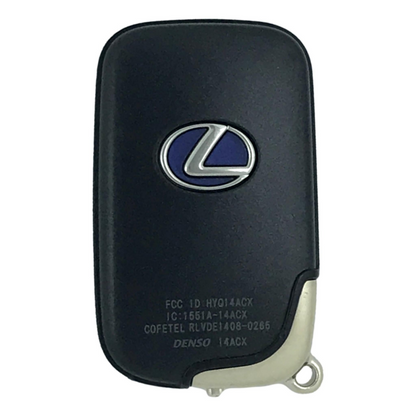 Lexus 2010-2015 OEM 4 Button Smart Key Remote with Hatch HYQ14ACX / GNE 5290