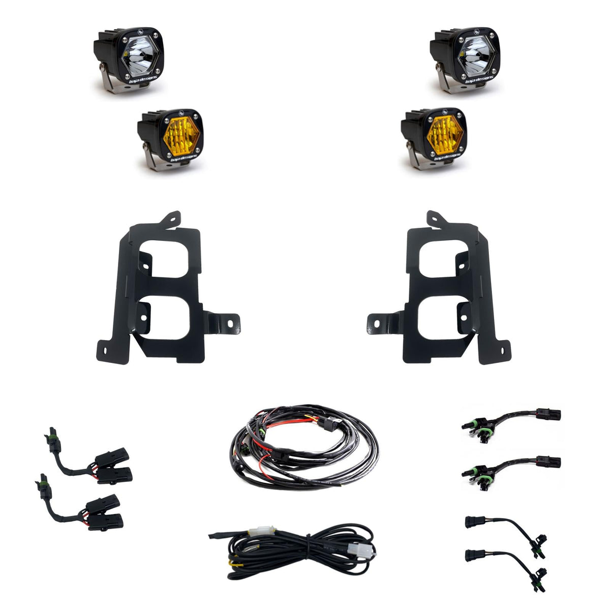 GMC 1500 (19-On) Clear Spot/Baja Amber W/C FPK