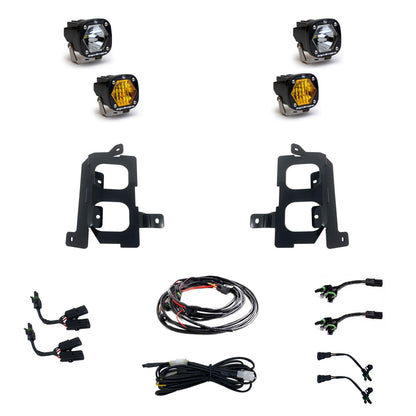 GMC 1500 (19-On) Clear Spot/Baja Amber W/C FPK