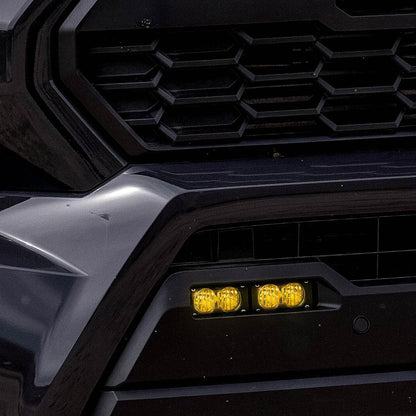 S2 Sport Dual Fog Pocket Light Kit - 24-Present Tacoma (Wide Cornering; Baja Amber)