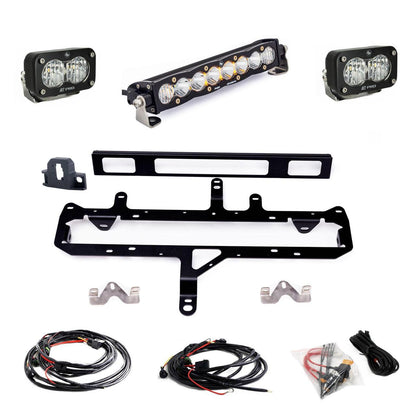 Toyota S8 10 inch Light Bar S2 Pro Grille Conversion Light Kit 2024-On Toyota Tacoma Clear
