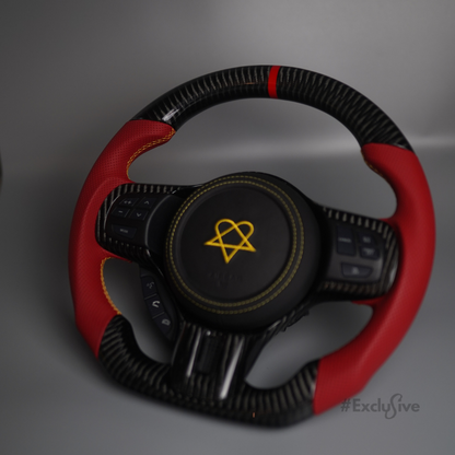2008-2015 Mitsubishi Evo X Custom Steering Wheel by Exclusive Steering