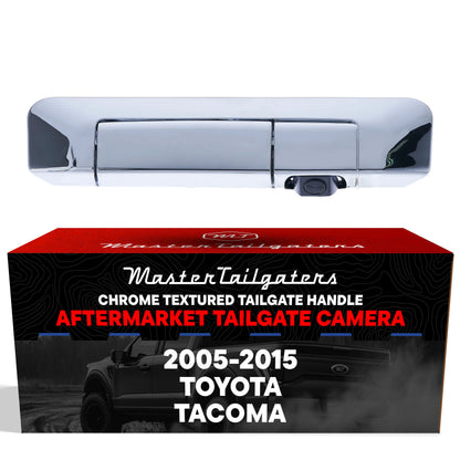 Toyota Tacoma (2005-2015) Chrome Replacement Tailgate Handle with Backup Camera