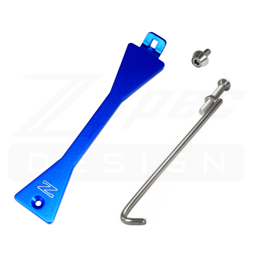 ZSPEC Battery Hold Down/Bracket Kit for Nissan Z31 300zx '84-89, Billet, w/ Stainless Hardware