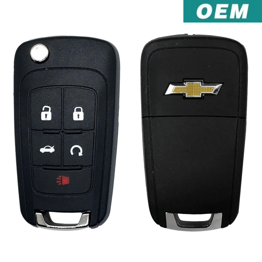 Chevrolet Impala Malibu 2014-2016 OEM 5 Button Flip Key KR55WK50073