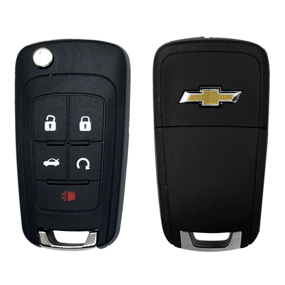 Chevrolet 2010-2021 OEM 5 Button Flip Key Remote OHT01060512