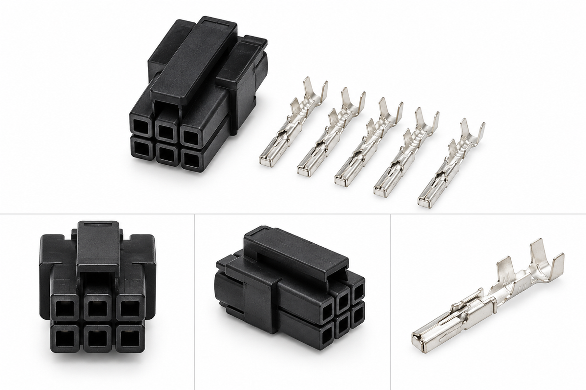 6-Pin Male Connector &amp; Pins Kit for COP Mini