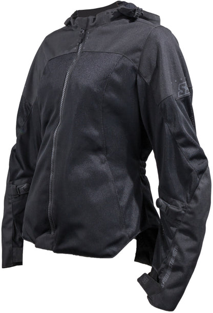 Speed and Strength Starstruck Mesh Jacket Black Womens - XL