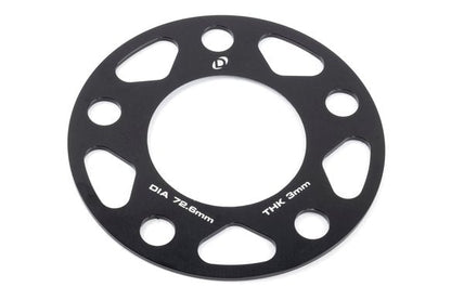 Dinan Spacers; 5x120 - 72.6mm CB - 3mm Thick Set of 2
