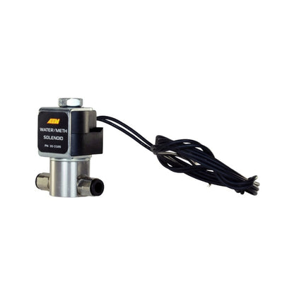 AEM Water/Methanol Injection System - High-Flow Low-Current WMI Solenoid - 200PSI 1/8in-27NPT In/Out