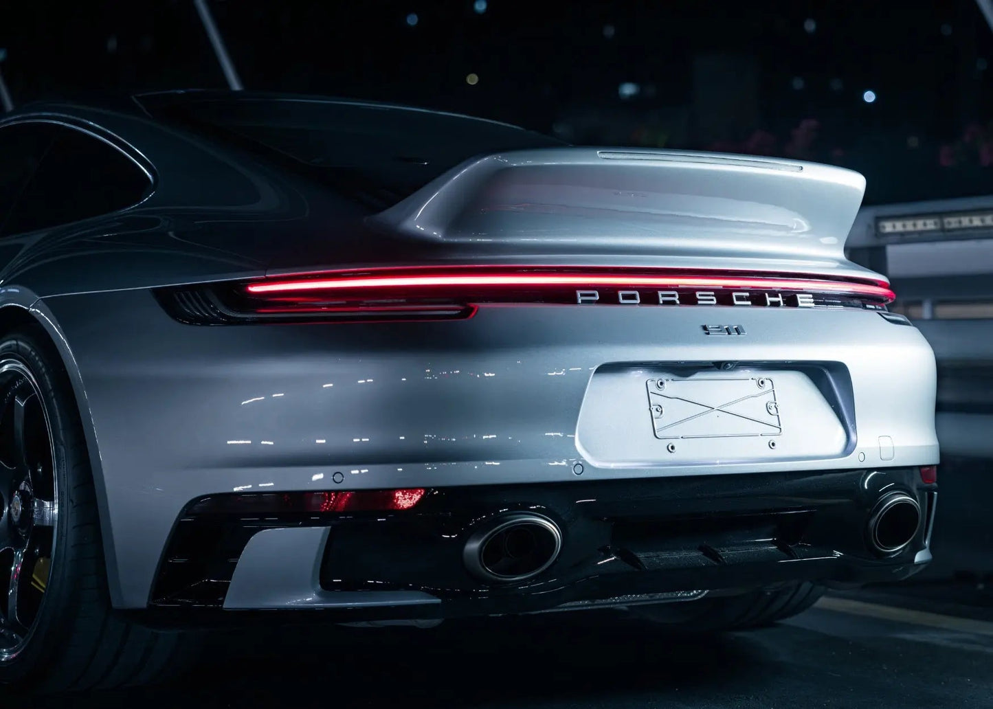 Porsche 992 Carrera Dry Carbon Ducktail Spoiler Classic Conversion Kit - Yonristic Performance