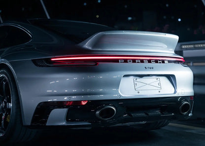 Porsche 992 Carrera Dry Carbon Ducktail Spoiler Classic Conversion Kit - Yonristic Performance