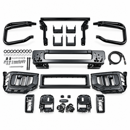 Gloss Black Front Guard Crash Bar for Mercedes Benz W465 G63
