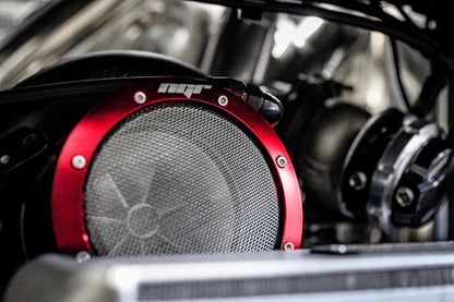 NGR Turbo Filter Replacement Cap - Red (Fits 3in/2.5in Turbo Filters)