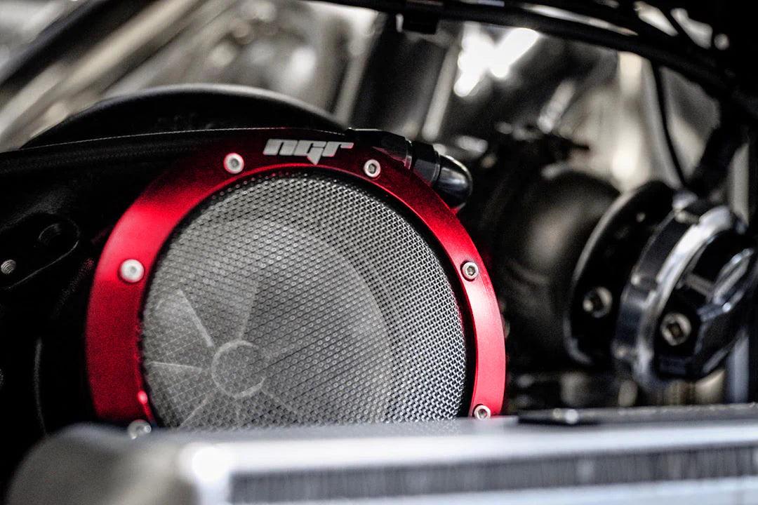 NGR Turbo Filter Replacement Cap - Red (Fits 5in/4.5in Turbo Filters)