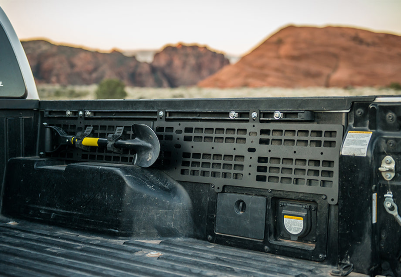 Cali Raised LED Cali Raised 05-23 Toyota Tacoma Bed Molle System For Bakflip Cover Only - Rear Panel Both Sides CR3104