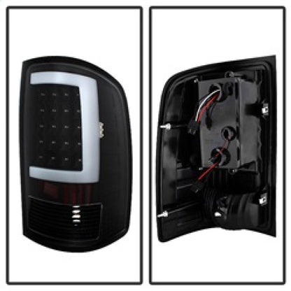 SPYDER Xtune GMC Sierra 07-13 LED Tail Lights Black ALT-ON-GS07-G2-LED-BK 5081551