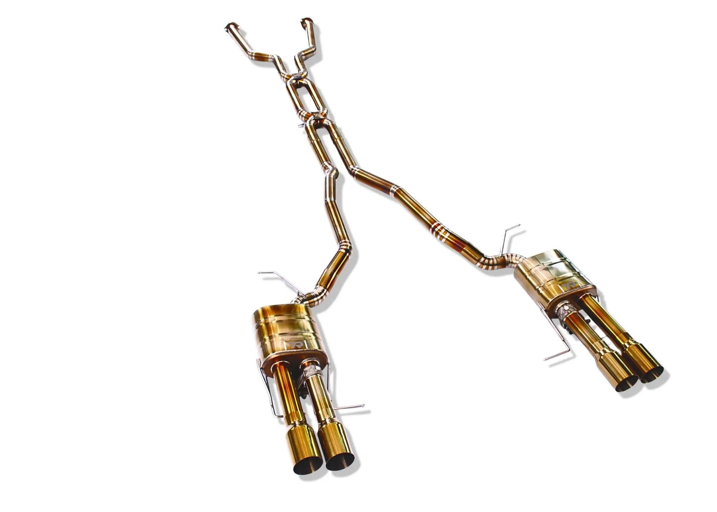 BMW E60 M5 E63 M6 Performance Exhaust System Double X-Pipe - Yonristic Performance