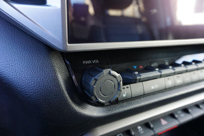 V2 Radio + Drive Mode Knob Set (2022+ Tundra) - BLACK