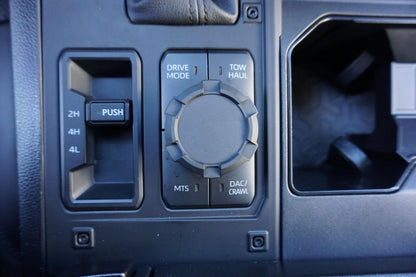 V2 Radio + Drive Mode Knob Set (2022+ Tundra) - BLACK