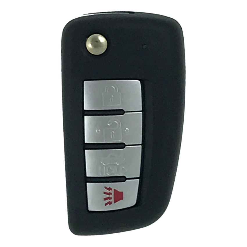 Nissan Infiniti 4 Button Flip Key 2002-2017 for FCC: KBRASTU15 / CWTWB1U751