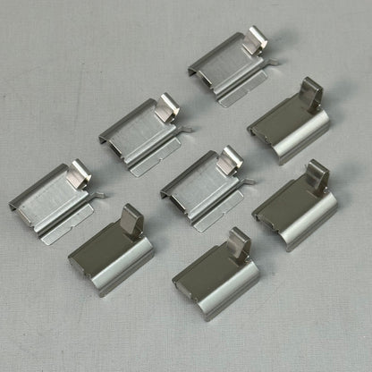 WAGNER OEx Ceramic Disc Brake Pad Set 4 1/2" x 2" Grey OEX1377