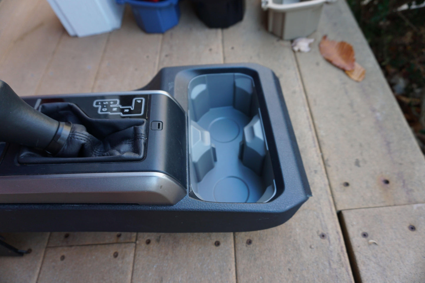 Oversize Cup Holder with Tray (2016-2023 Tacoma) - LUNAR ROCK