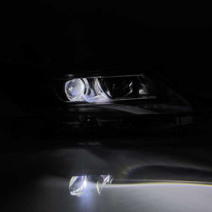 AlphaRex 11-21 Toyota Sienna LUXX LED Proj Headlights Plank Style Black w/Seq Signal/DRL 880766 *Discontinued
