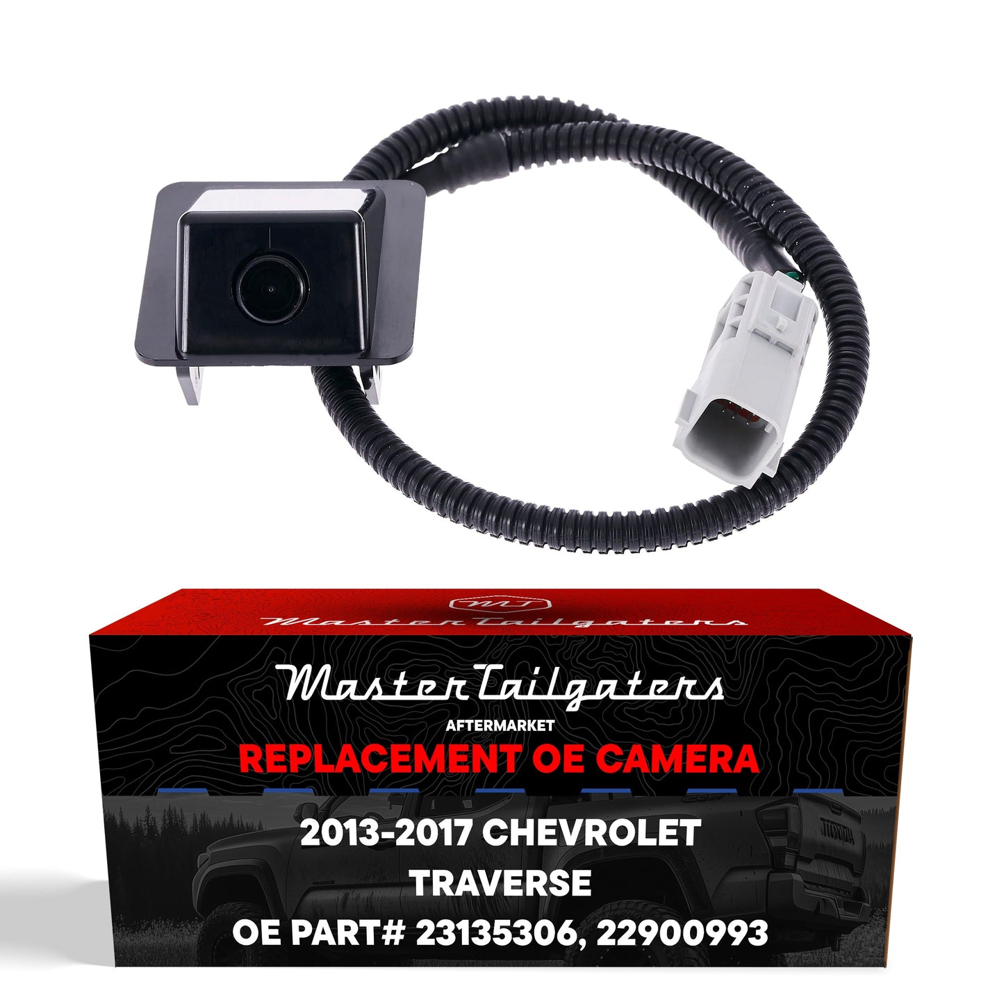 Chevrolet Traverse (2013-2017) OEM Replacement Backup Camera OE Part # 22900993, 23135306