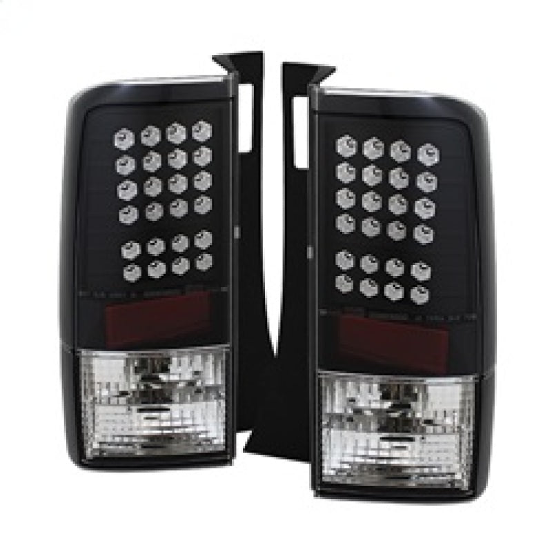 Spyder Scion XB 03-07 LED Tail Lights Black ALT-YD-TSXB03-LED-BK 5007759