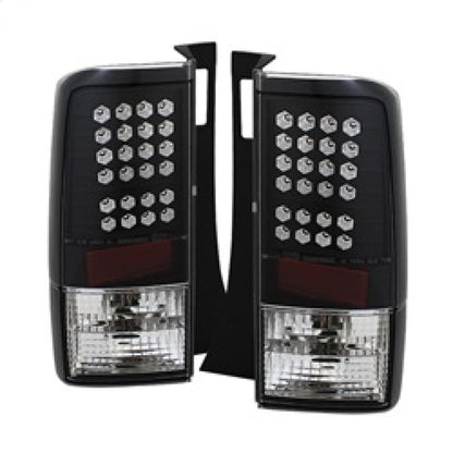 Spyder Scion XB 03-07 LED Tail Lights Black ALT-YD-TSXB03-LED-BK 5007759