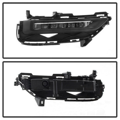 Spyder Honda Accord Coupe 2016-2017 OEM LED Fog Lights W/Switch- Clear FL-HA2016-2D-LED-C 5083043