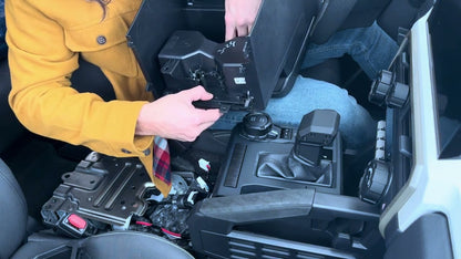 Oversize Cup Holder (2024+ Tacoma) - SOLAR OCTANE/BLACK