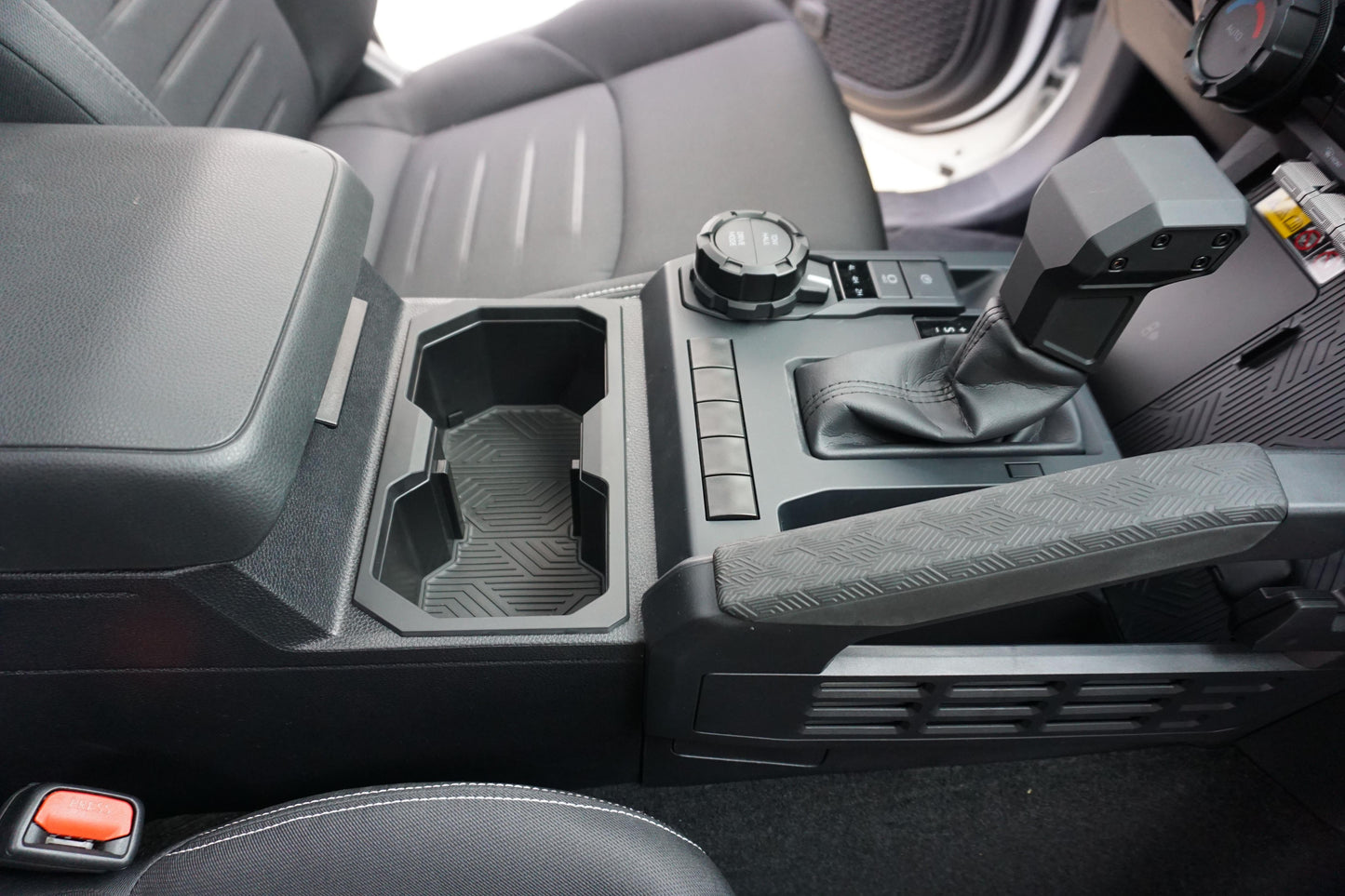 Oversize Cup Holder (2024+ Tacoma) - LUNAR ROCK/BLACK