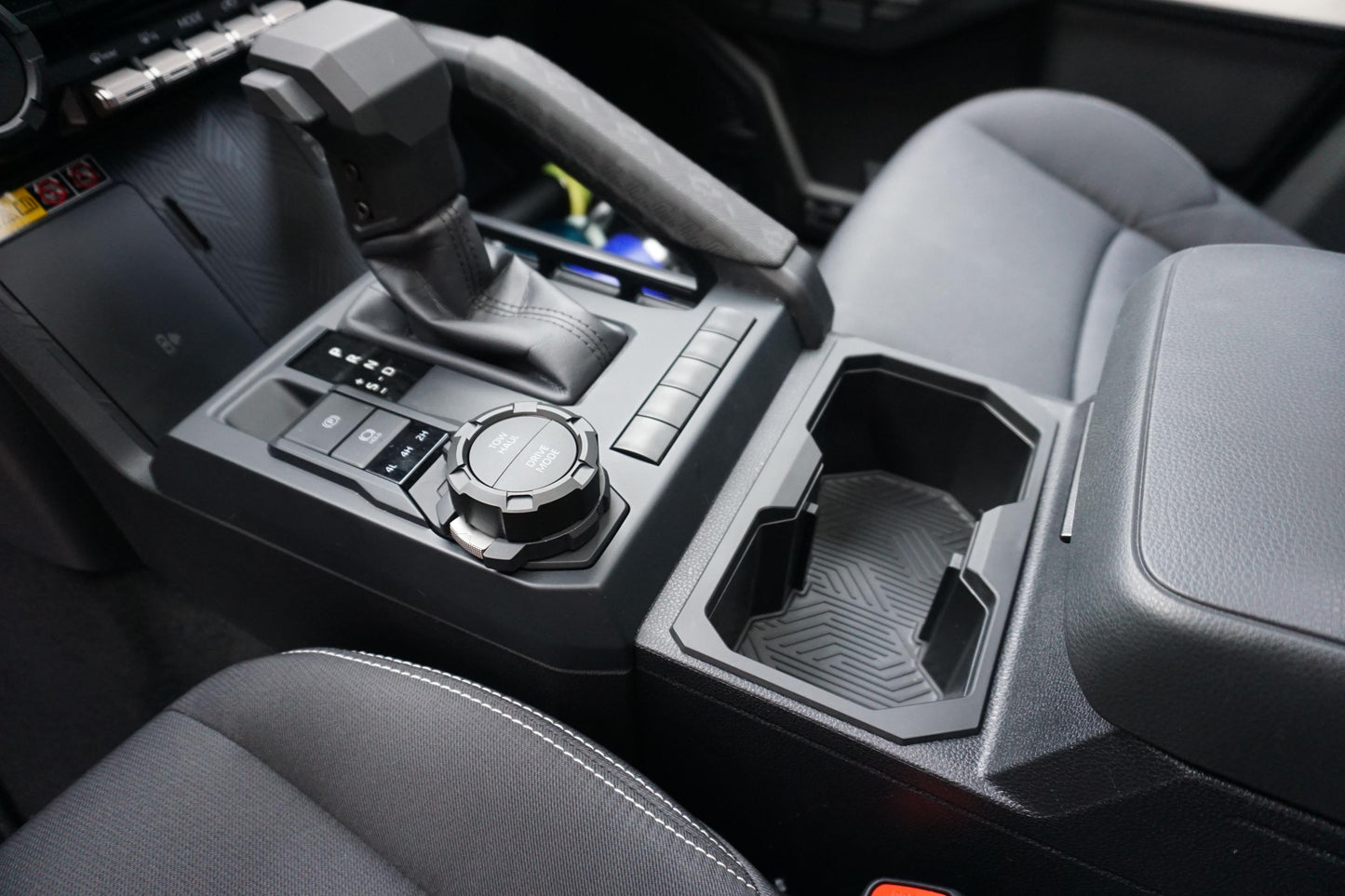 Oversize Cup Holder (2024+ Tacoma) - RED/BLACK