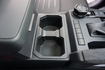 Cup Holder Insert (2024+ Tacoma / 2025+ 4Runner) - BLACK