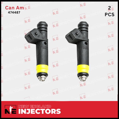 Set of 2 Reman Can Am Spyder GS Fuel Injectors 08-09 474487