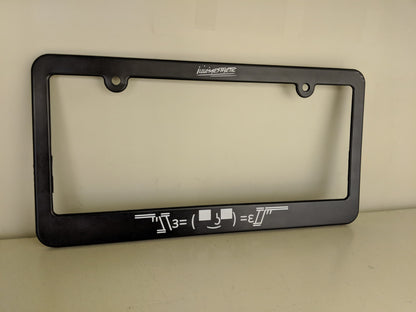 Illumaesthetic Custom Plate Frame (Simple Text)