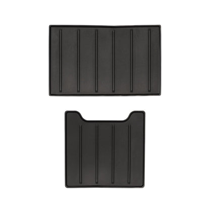 Center Console Tray Liner (2022+ Tundra Platinum) - 2PC BLACK