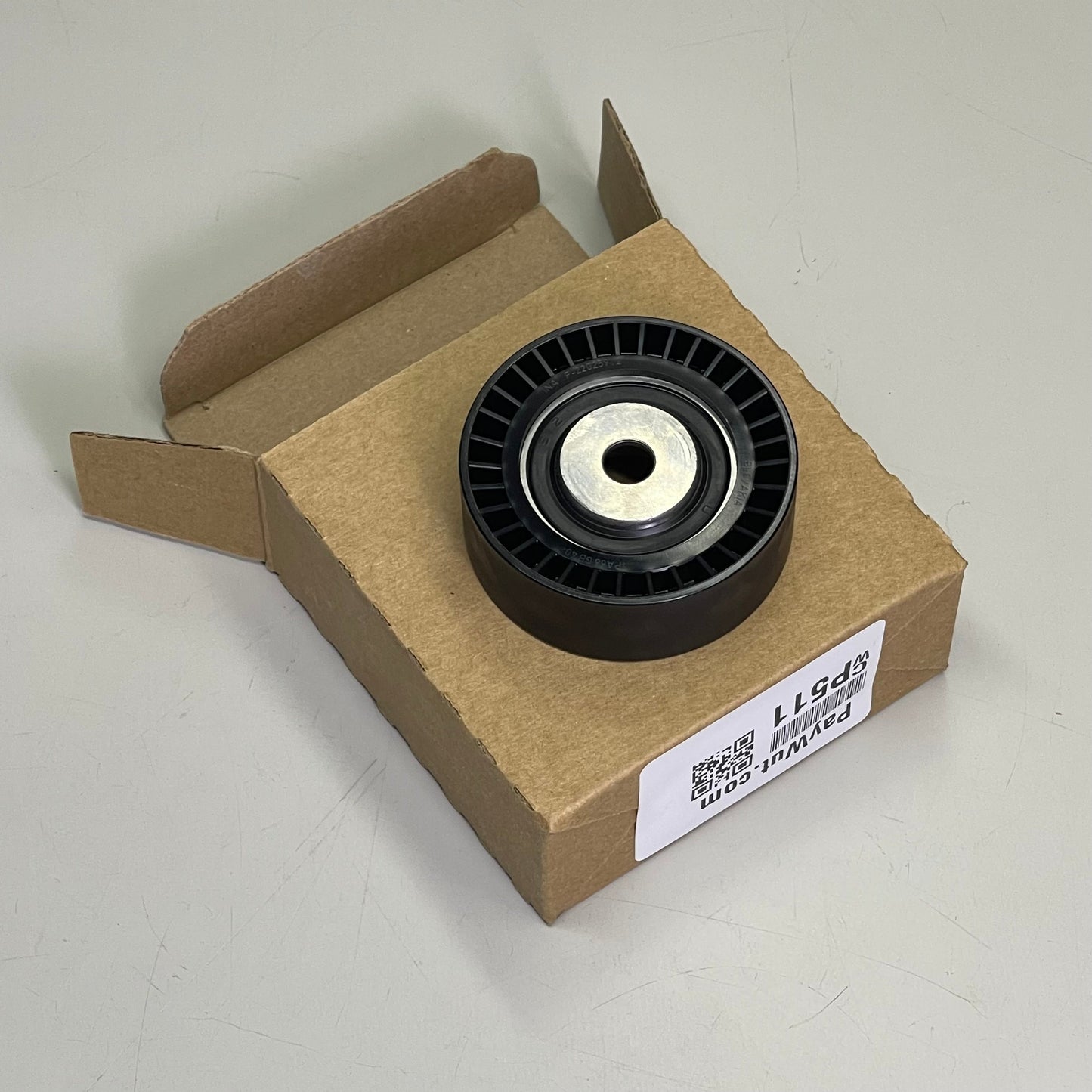 MURRAY Idler Tensioner Pulley Heavy-Duty Thermoplastic Smooth Black for BMW 2330075
