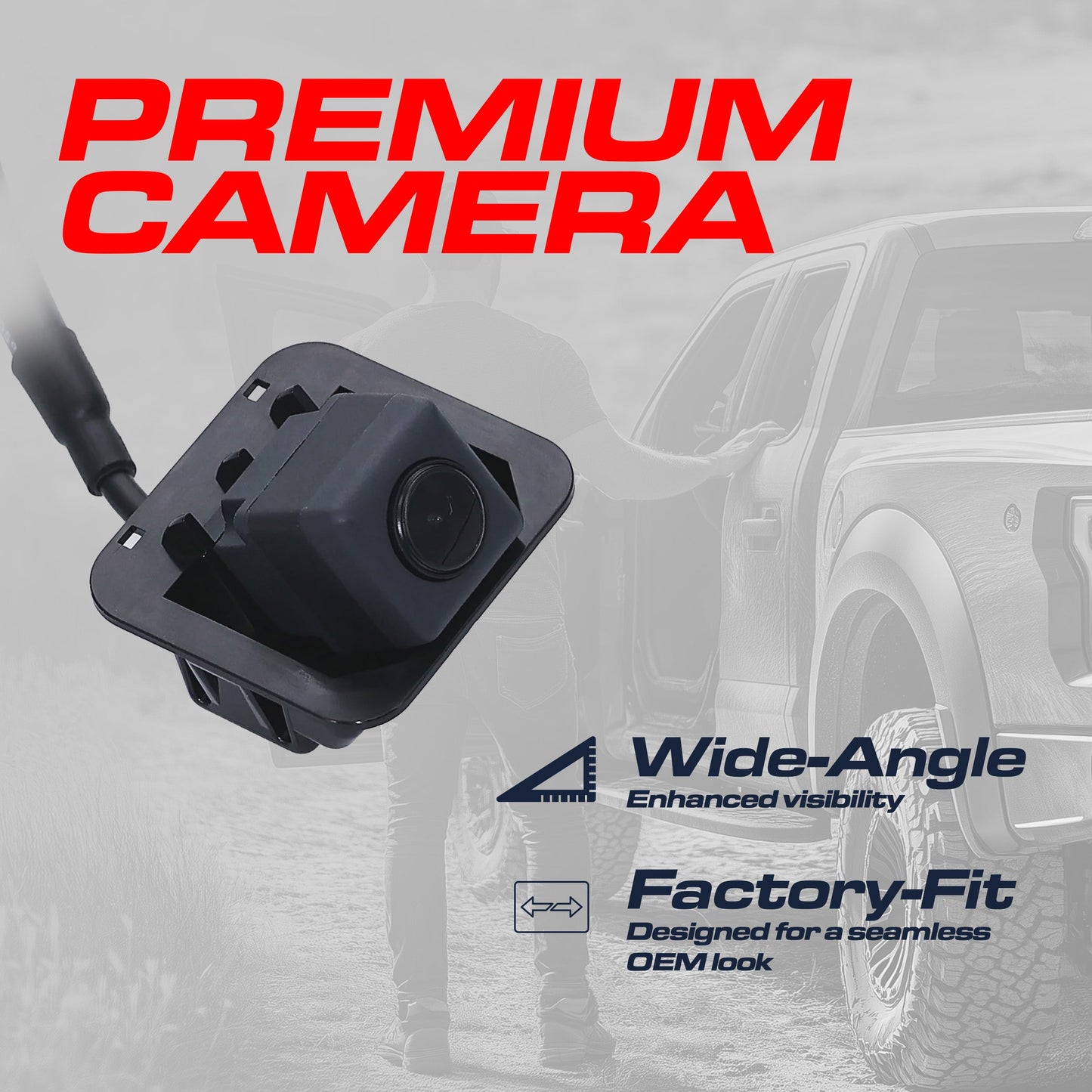 Chevrolet Traverse w/o Video Display Mirror (2018-2019) OEM Replacement Backup Camera OE Part  # 23165926