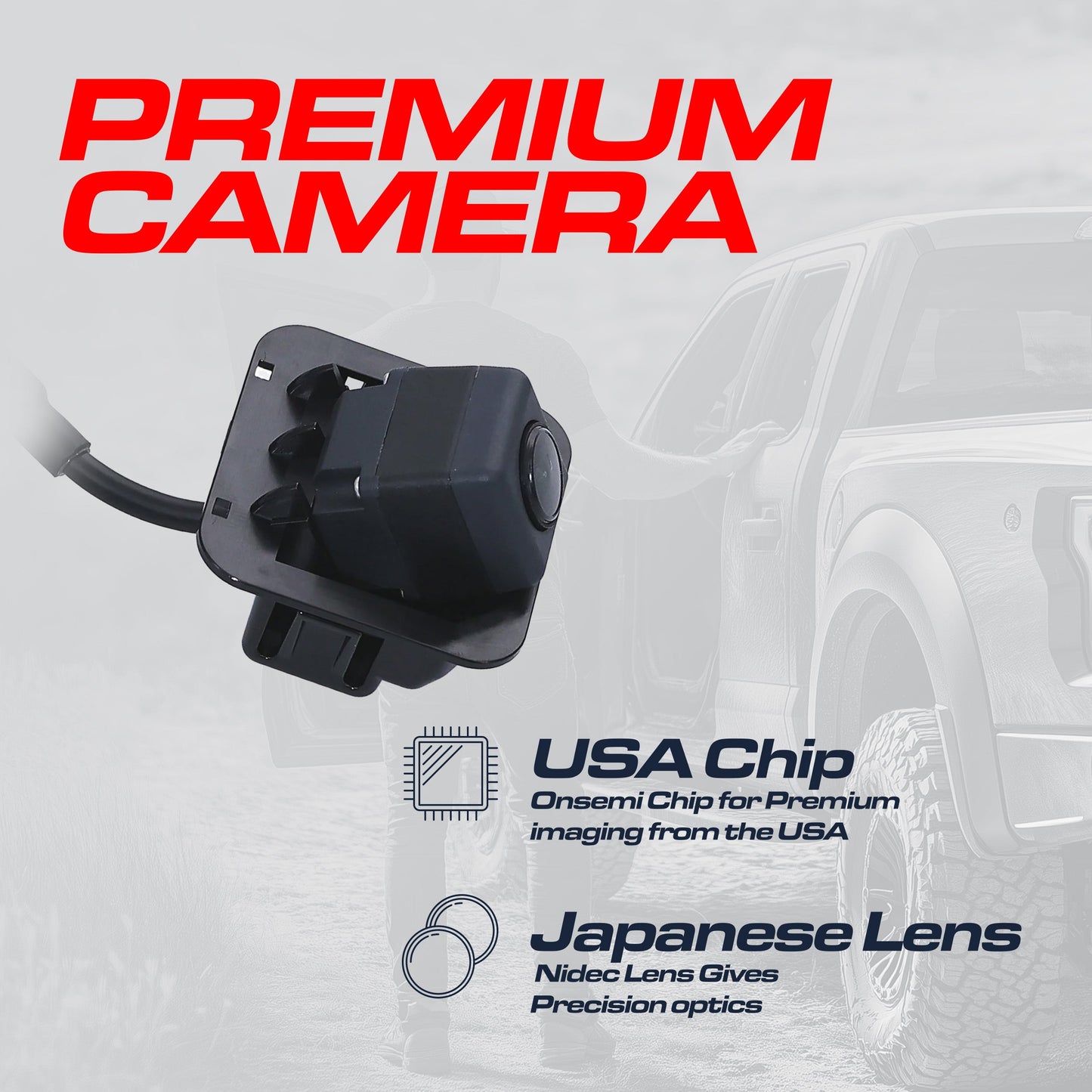 Chevrolet Traverse w/o Video Display Mirror (2018-2019) OEM Replacement Backup Camera OE Part  # 23165926