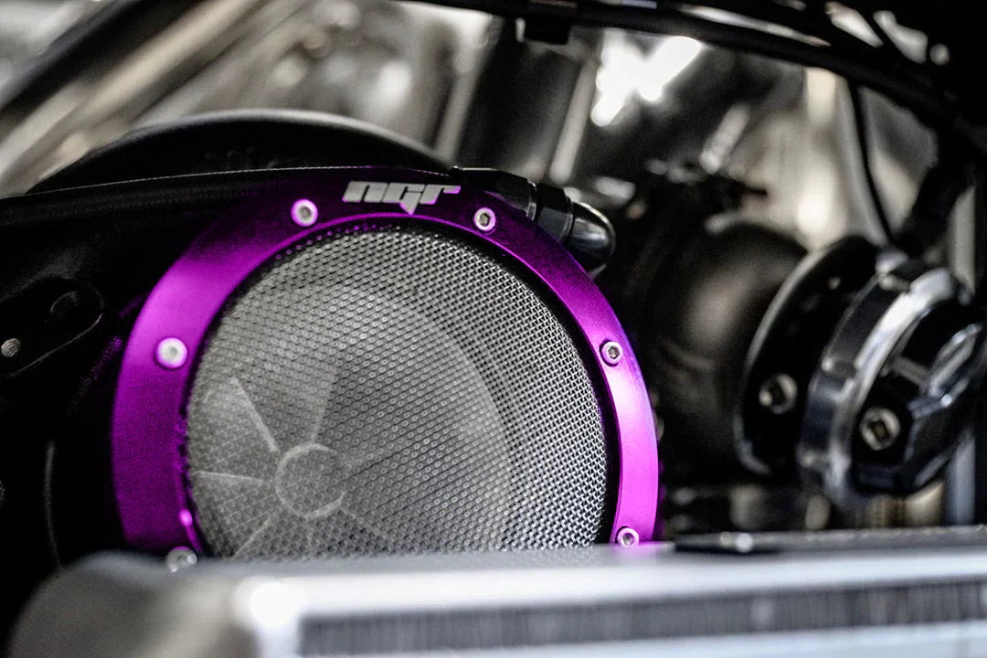 NGR Turbo Filter Replacement Cap - Purple (Fits 3in/2.5in Turbo Filters)