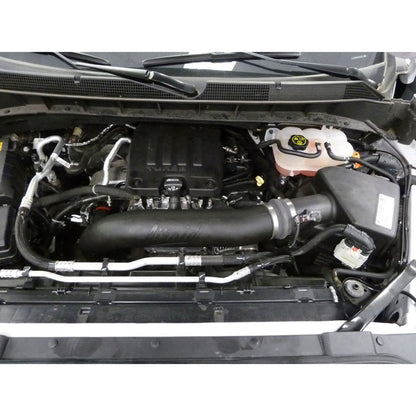 Airaid 19-20 Chevrolet Silverado 1500 L4-2.7L Jr Intake Kit - Oiled / Yellow Media 205-794