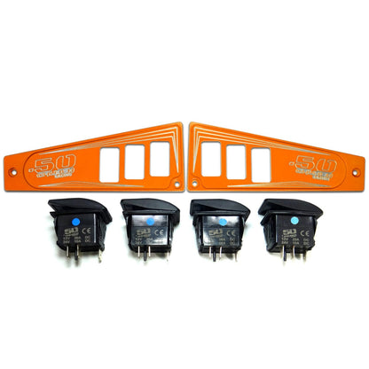 Ride Command XP1000 6 Switch Dash Panel