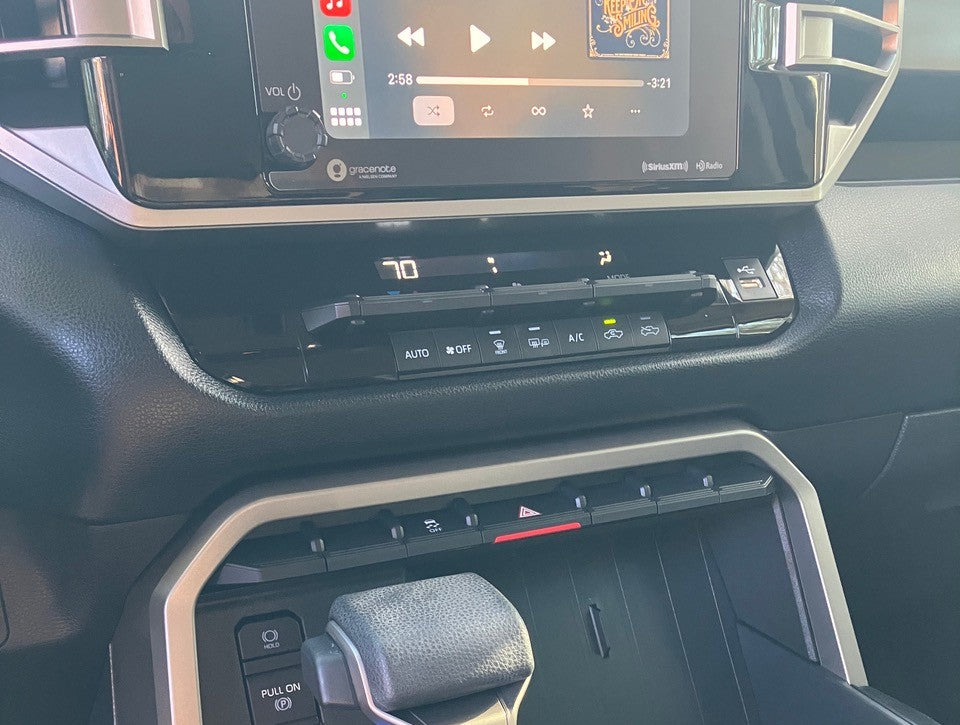 Radio Knob (2022+ Tundra 8" Screen) - CEMENT